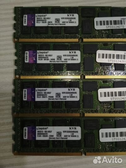 Оперативная память ddr3 ecc reg 32gb