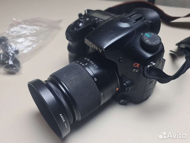 Зеркальный фотоаппарат sony slt -A77v