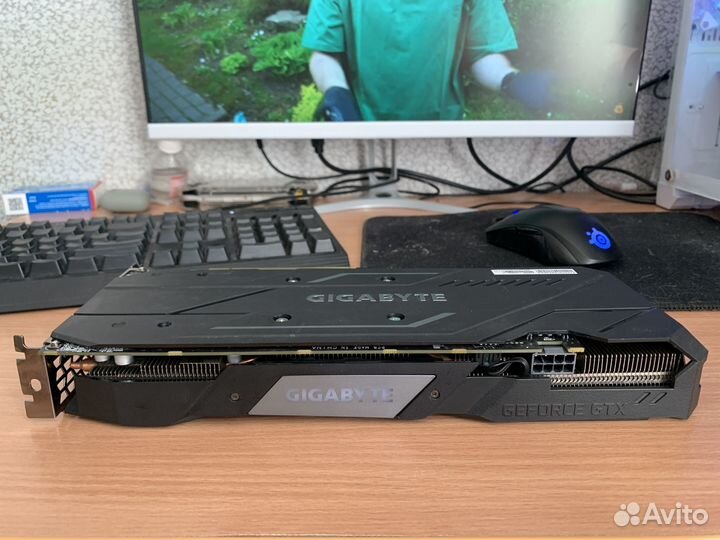 Gigabyte GTX 1660 Super 6GB + RGB подсветка