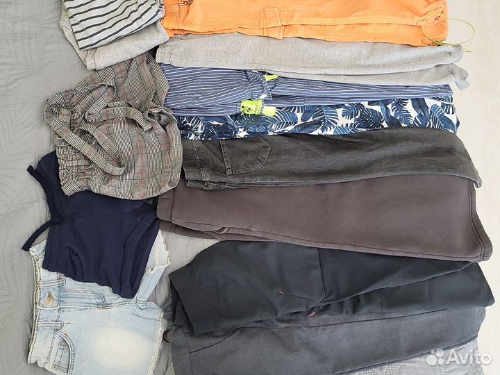 Вещи пакетом на девочку, рост 116- 122