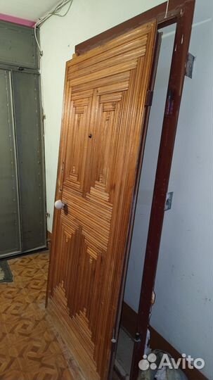 Дверь входная железная бу