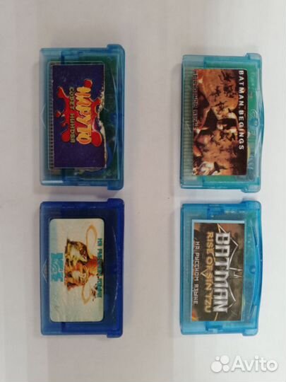 Game boy advance sp (gba) картриджи