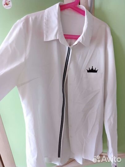 Рубашка школьная 40-42