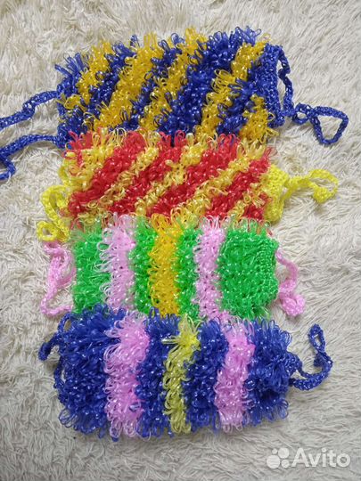 Мочалка ручной работы