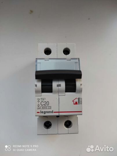 Автомат модульный legrand С20