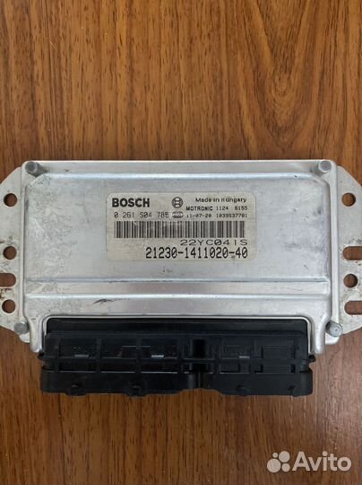 Блок управления двигателем Chevrolet Niva