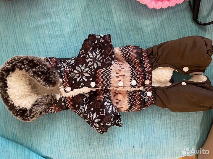Зимний Комбинезон для собаки М
