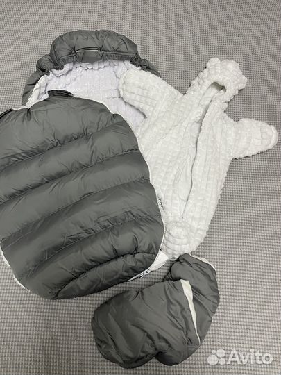 Зимний конверт в коляску