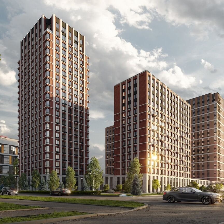 2-к. квартира, 64,8 м², 13/23 эт.