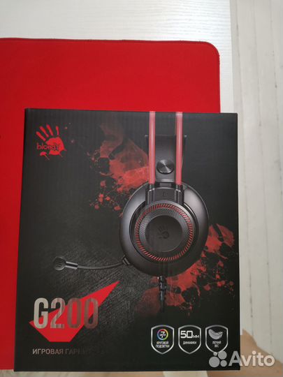 A4Tech Bloody G200 Black/Red