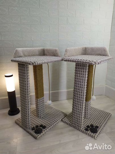 Когтеточка с лежанкой