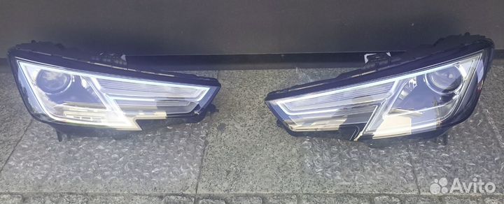 Audi a4 b9 фара xenon