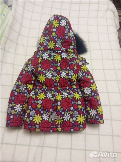 Продается зимняя куртка на девочку 92 р