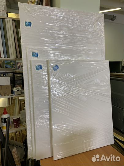 Холст хлопковый на подрамнике