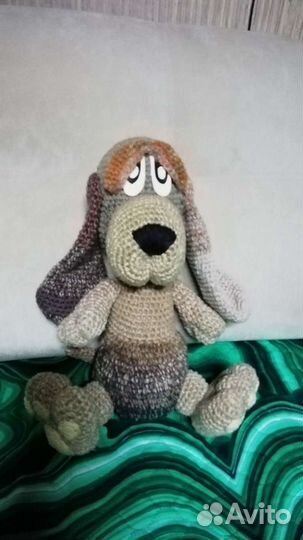 Большая мягкая игрушка - амигуруми