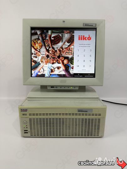 Pos система + касса для кафе