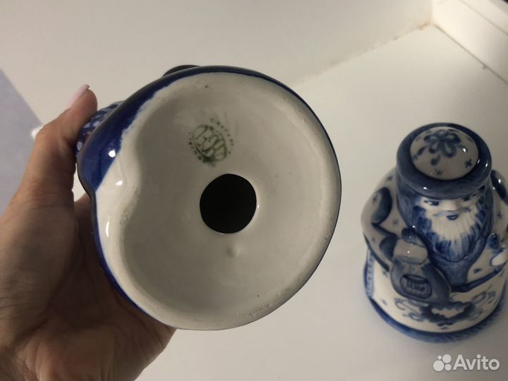 Гжель Дед мороз