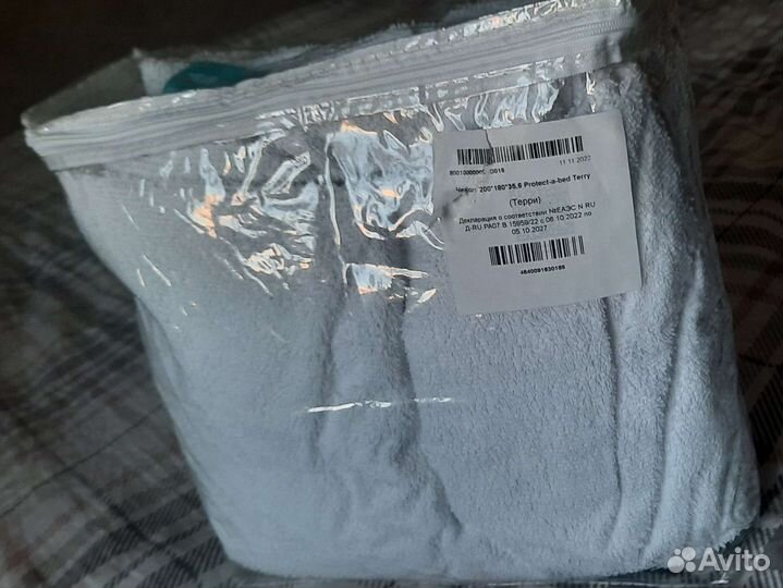 Наматрасник непромокаемый 180200