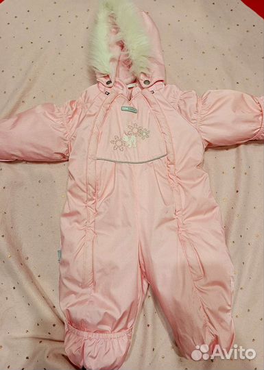 Зимний комбинезон для девочки