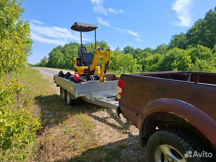 Услуги миниэкскаватора