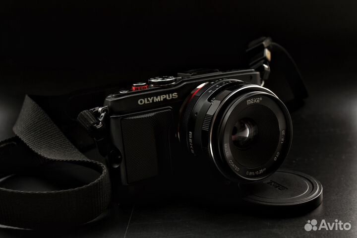 Olympus Pen E-PL6+meike 25mm/f1.8+ND фильтр K&F