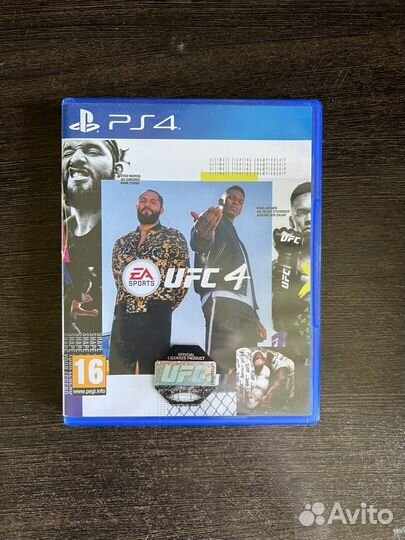 Игра для приставки ufc 4 ps4