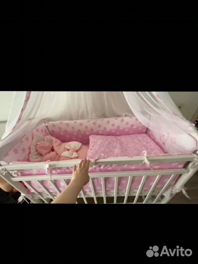 Детская кроватка мобиль в подарок