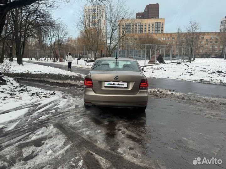 Volkswagen Polo 1.6 AT, 2017, 410 000 км