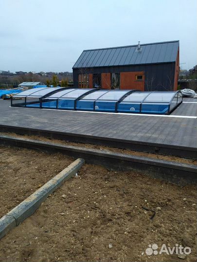 Павильон для бассейна без посредников