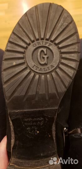 Ботфорты женские Griff Италия осенние