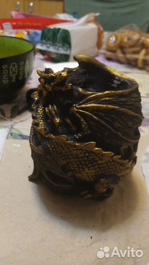 Подсвечник + панно дракон