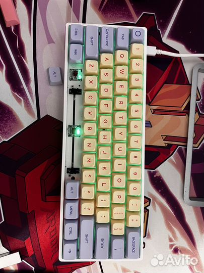 Игровая клавиатура skyloong sk61 кастом