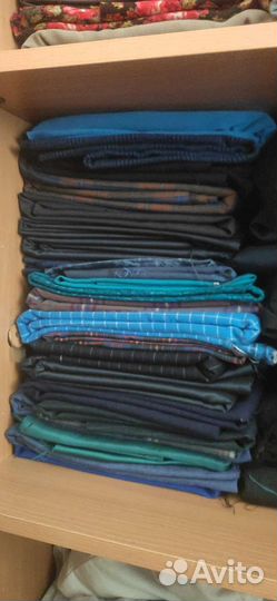 Ткани, отрезы для одежды, мебели, штор