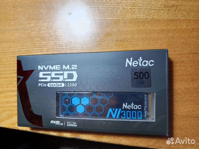 SD диск netac 500 gb NV3000 объявление продам