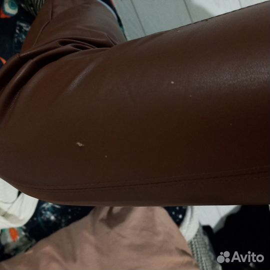 Коричневые штаны Клеш