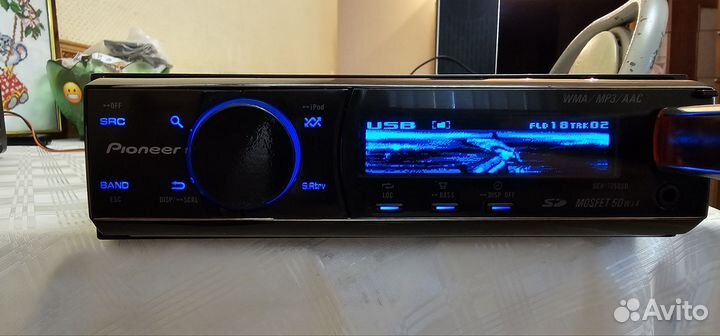 Магнитола Pioneer DEH 7250SD С дельфинами