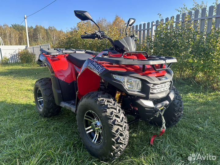 Электроквадроцикл white siberia sneg PRO MAX 6000W