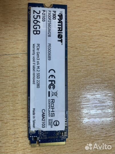 SSD M2 диск Samsung 128 Гб