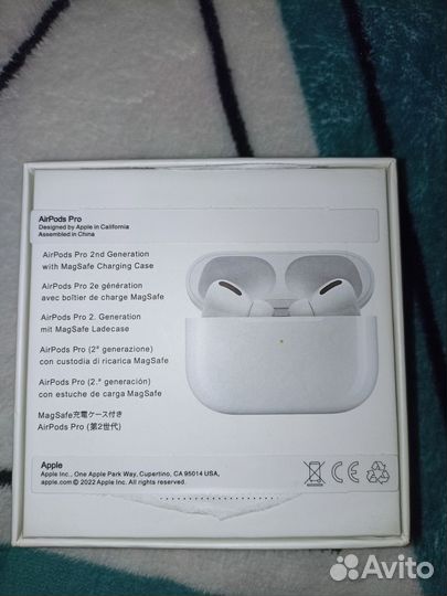 Беспроводные наушники apple airpods pro 2
