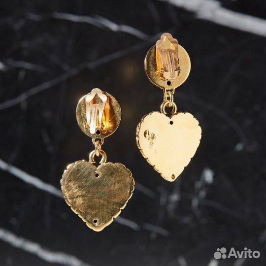 Клипсы Сердца