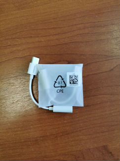 Переходник с Type C на AUX 3.5 мм