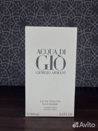 Туалетная вода Giorgio Armani Acqua Di Gio Homme