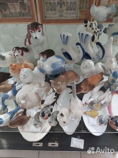 Фарфоровые статуэтки и фигурки СССР
