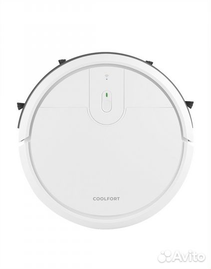 Робот пылесос coolfort cf 3205 белый