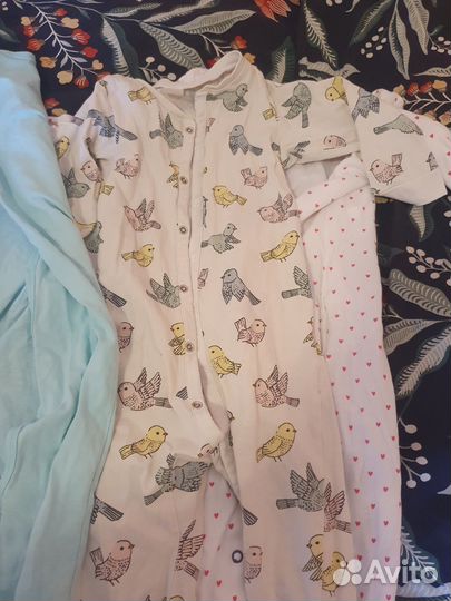 Одежда детская пакетом боди рост 92