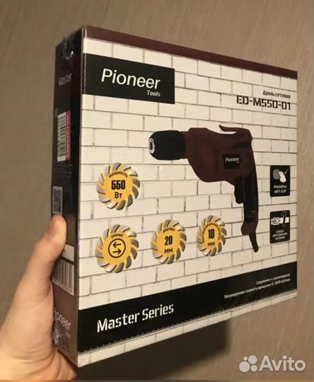 Дрель pioneer tools