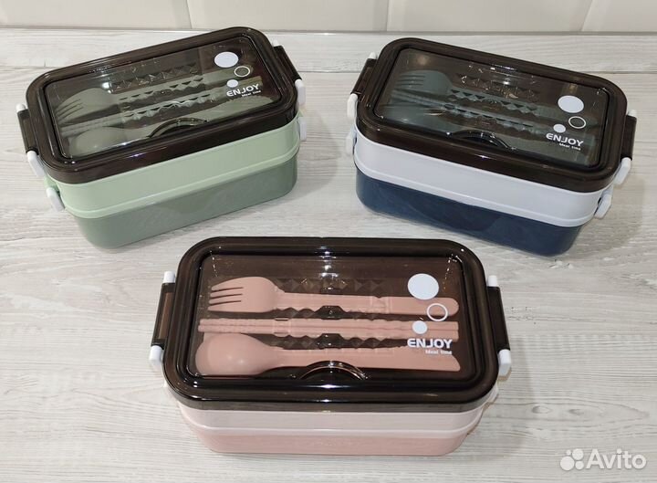 Контейнер Ланч-бокс с подогревом