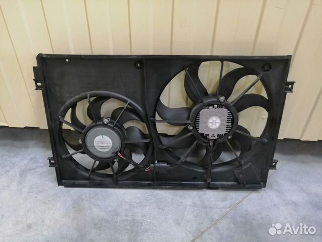 Вентилятор радиатора Skoda Octavia A-5 Рестайлинг