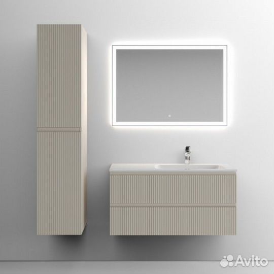 Тумба с раковиной Sancos Snob T 100 прав Beige Sof