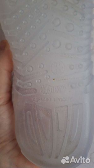 Караловые резиновые тапки, размер 32-33